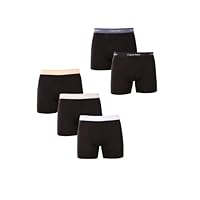 Calvin Klein Herren 5er Pack Boxershorts Briefs Boxer Brief Stretch, Mehrfarbig (B- Bk, Vn In, Ml Fr, HL Bl, M Ch Wb), S