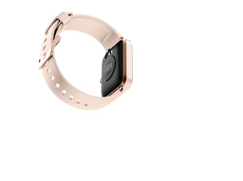 Image of GOQii Smart Vital MAX 1.69'' HD Full Touch, Smart Notification, IP68, Smart Watch for Smart Phones with SpO2, HR, Sleep Tracking & Multi Sports Mode with 3 Months Personal Coaching - Pink