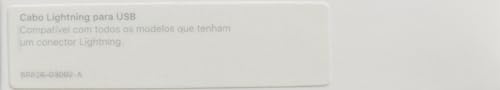 Cabo Apple Lightning para USB (0,5 m)