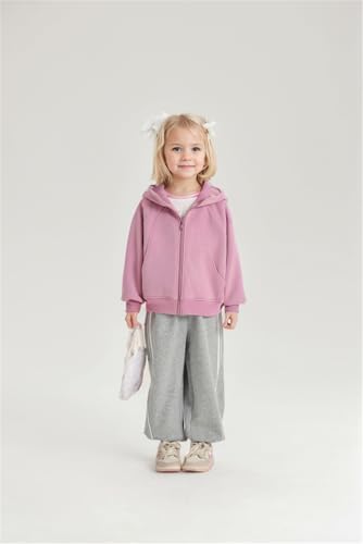 Girls Boys Warm Adorable Hooded Zip Coat for Fall Spring Outerwear Kids Jacket4