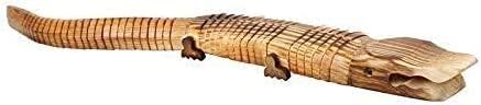 Miniatura 2 de Juguete de cocodrilo de madera para niños Juguete único y antiguo para el hogar