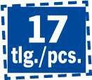 Juego de herramientas Xi-On 3/8 pulg 17 piezas miniatura 3