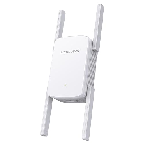 Image of Mercusys ME50G AC1900 Wi-Fi Range Extender | 1900 Mbps Dual Band Wireless WiFi Booster | Gigabit, Wired, 3x3 MU-MIMO | Built-in Access Point Mode | Easy One-Touch Setup