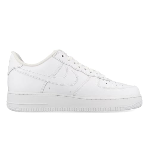 Nike Men's Air Force 1 Low Supreme Basketball Shoes - [Mini Box Logo White Cu9225 100 Size - 9.5]