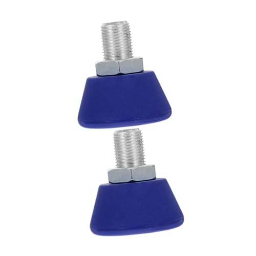 Hemoton 2Pcs Roller Skate Toe Stops Brake Pads for Enhanced Stability and Braking Performance Easy to Install Skating Accessory Compatible with Roller Skates