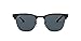 Produktbild Ray-Ban Unisex 0rb3716 186/R5 51 Sonnenbrille, Schwarz (Shiny Black Top Matte/Blue), Einheitsgröße EU