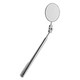 SEWACC Teleskop inspektionsspiegel Klappbar Ausziehbar Verstellbarer Winkel Leicht und Kompakt für Fahrzeug Bremsenprüfung Mobiler Mechaniker Vielseitig Einsetzbar