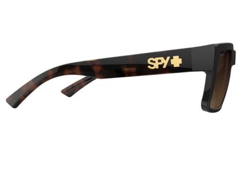Spy Optic Montana Sunglasses Black Honey Tortoise with Happy Dark Brown Fade Lens3