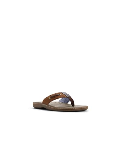 Image of Sperry Men's Baitfish Leather Flip Flop Sandal