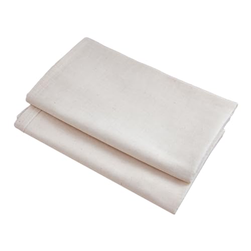 NOLITOY 2 piezas Paños de Algodón para Filtrar Muselina Reutilizable Ultra Fina para Cocina Colar Queso Leche Vegetal Zumo y Vino Resistente Altas Temperaturas