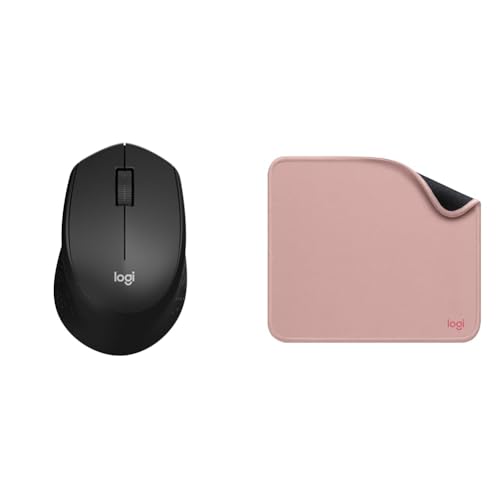 Image of Logitech M331 Silent Plus Wireless Mouse, 2.4GHz with USB Nano Receiver, 1000 DPI Optical Tracking,