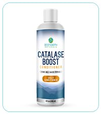 Best Earth Naturals Catalase Formula Conditioner to Support Hair Vitality and Health for Women and Men - 8 fl. oz