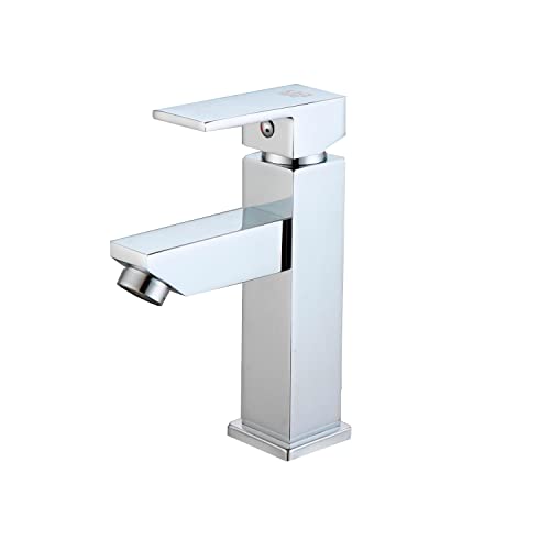 DP Bath Arce - Single lever basin mixer tap, silver, Chrome