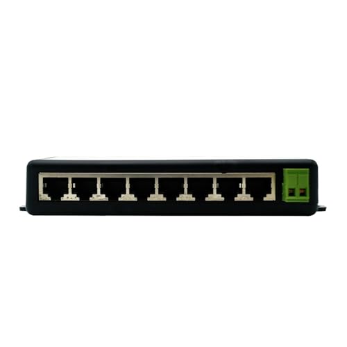 Inyector POE de 4 puertos y divisor POE de 8 puertos, Power over Ethernet IEEE 802.3af miniatura 2