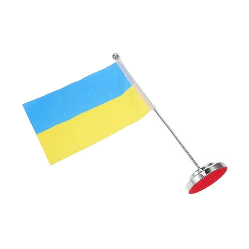 Drapeau de bureau ukrainien support table TOYANDONA décoration de bureau - 8