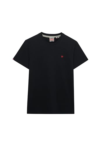 Image of Superdry SD&Co Logo Men's T-Shirt with Embroidery, Black / red, XL