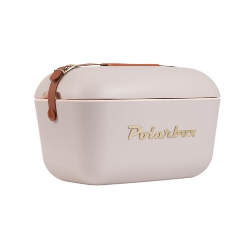 Polarbox Retro 20L Beach Cooler Bag Pearl Gold
