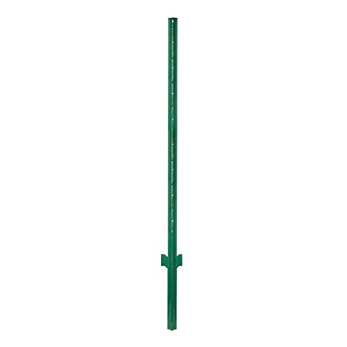Garden zone utility fencing light-duty steel fence post (10 pack)…