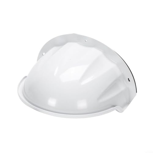 Gettimore Protector de lluvia para conducto de caldera ABS para protección de, Glowworm, Worcester, sistemas de calefacción, color blanco
