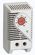 STEGO 01146.9-00 Thermostat, 10 (2) AMP @ 250 VAC, Normally Closed, DIN Rail Mount, 15 (2) AMP @ 120 VAC, KT0 011, 0 to 60 DEG C Setting Range