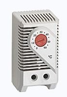STEGO 01146.9-00 Thermostat, 10 (2) AMP @ 250 VAC, Normally Closed, DIN Rail Mount, 15 (2) AMP @ 120 VAC, KT0 011, 0 to 60 DEG C Setting Range