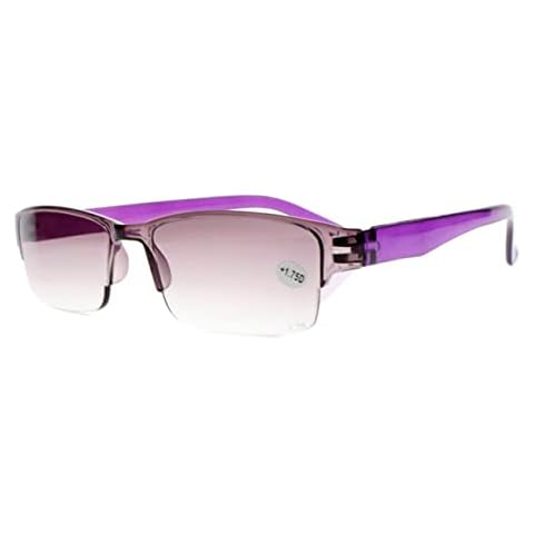 MARZRO Tinted Half Rim Reading Glasses Cover
