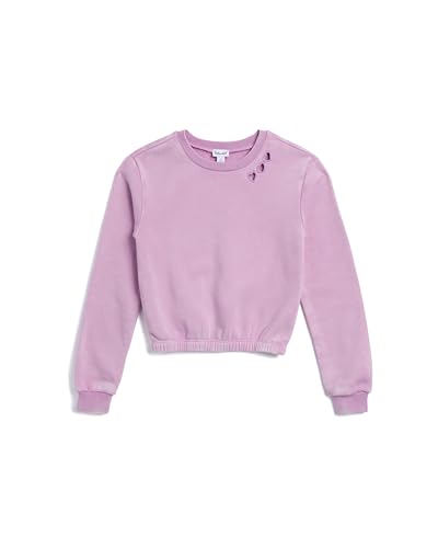 Splendid Girls' Midnight Cloud Sweatshirt, Orchid