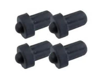 BSSTORE Lot de 4 patins en caoutchouc pour cuisson, 4 unités compatibles Equivalents A 484000000949, 335166, C00335166