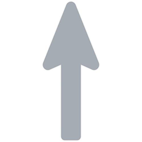 2 frecce, colore: grigio/direzionale, adesivo per
