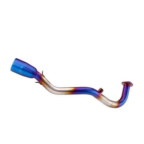 Collecteur d'échappement 51mm en inox pour moto Yamaha NMAX 155 2021-2024