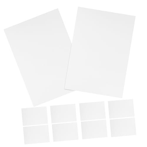 BEBEMOKO 10 hojas de espuma gruesa para manualidades, póster para manualidades y proyectos creativos para arte y manualidades