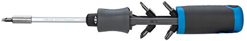 GEDORE Magazin-Schraubendreher 2169-012 SilentGEAR mit geräuschloser Knarrenfunktion