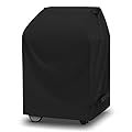 Arcedo Small Grill Cover 32 Inch, 2 Burner BBQ Gas Grill Cover, Heavy Duty Waterproof Outdoor Barbecue Cover with Handles, Fits Weber, Brinkmann, Char Broil, Holland and More Grills, Black