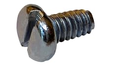 #6-32 x 1/4" Trilobe Thread Forming Screws for Metal/Slotted/Pan Head/Steel/Zinc (2000 pcs)