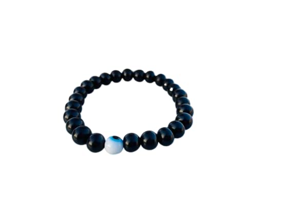 See full amazon price history chart for ANAWARIYAS Natural Black Ebony Karungali Kattai Beads With one evil eye stone beads Bracelet | Ebony Black wood Wristband Bracelet for Men and Women (beads size 8mm) ANAWARIYAS Natural Black Ebony Karungali Kattai Beads With one evil eye stone beads Bracelet | Ebony Black wood Wristband Bracelet for Men and Women (beads size 8mm) (B0BTYTQZQ3) Amazon Price History, Amazon Price Tracker