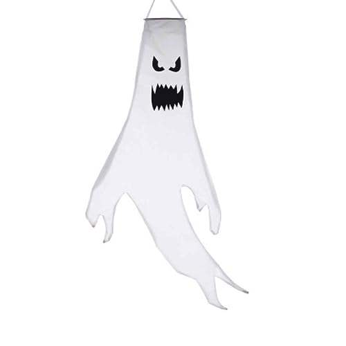 Enfeite Decoração Halloween Fantasma Enfeite Com Led Pisca Animafest (Modelo 4)