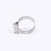 10pcs 304 Stainless Steel Adjustable Hose Clamps - Durable Worm Drive Pipe Clips for Automotive, Industrial(65-89mm)