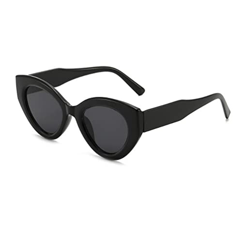 Full Frame Plastic Sunglasses Men and Women Fashion Candy Color Oval Sunglasses Small Frame UV Protection Sunglasses