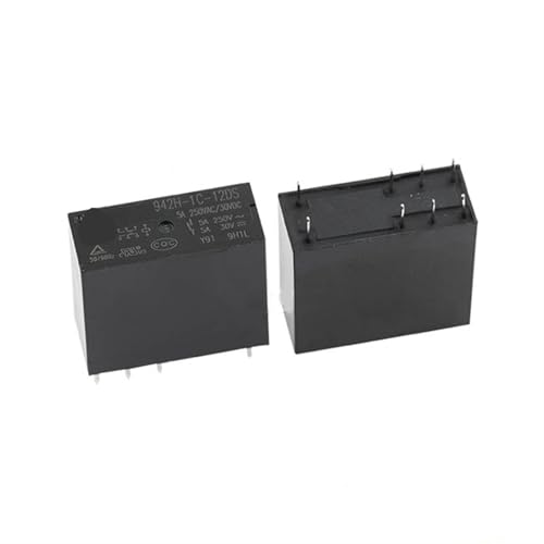 Relais 942H-1C-12DS 12V CC composant électronique commutation 8 broches 5A