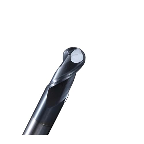 Fraiseuse CNC carbure HRC50 fraise 2 flûtes boule nez R10 outil tungstène
