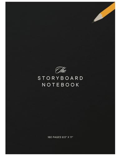The Storyboard Notebook: 180 Pages with 3x3 Story Board Frames on 8.5'x11' Book