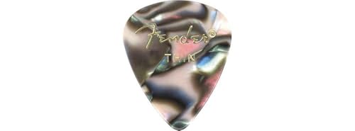 Image of Fender Premium Celluloid Guitar Picks 351 Shape, Purple Moto, Heavy, 12-Pack
