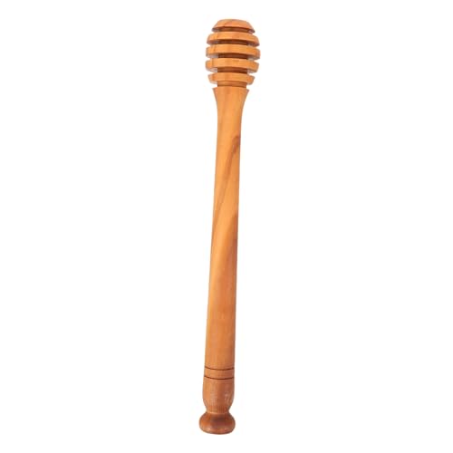 Olive Wood Honey Stick Honey Dipper for Honey Jar Wooden Honey Stirrer Honey Stirring Rod Honey Dipper Sticks Wooden Honey Stir Stick Honey Spoons Portable Stirring Stick