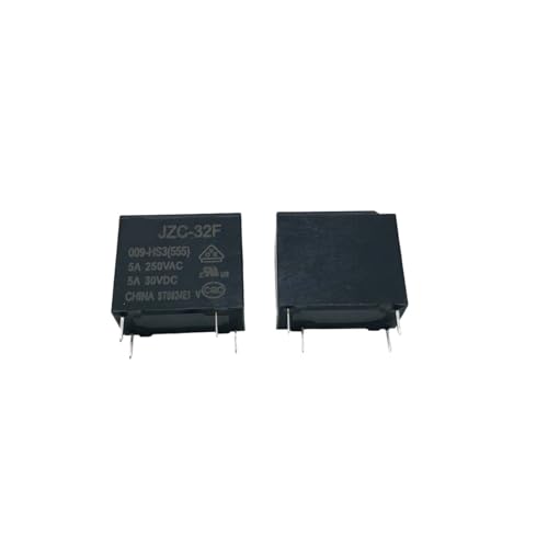 Relais HF32F-9V-HS commutateur 5A 250VAC à haute isolation JZC-32F-009-HS3