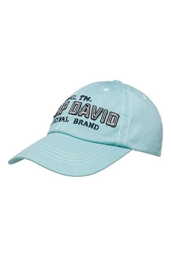 Camp David Herren Base Cap mit Logo-Applikation Sea Mint None
