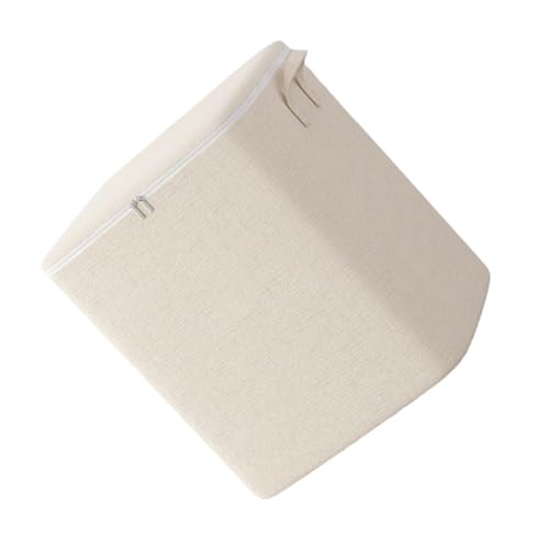 DIKACA Bolsa de Almacenamiento con Cremallera Grande Capacidad para Ropa y Mantas Portátil Resistente al Desgaste con Asas para Organización de Edredones y Ropa de