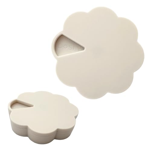 Dosey Twist+Stack Pill Organizer Weekly & Daily Medicine Organizer Case Portable Travel Pill Box Compact Vitamin & Medication Storage Solution Cloud