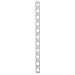 NAHANCO PB16 Plastic Coordinate Display Hanger Strip, Clear (Pack of 50), 15 3/4 inches