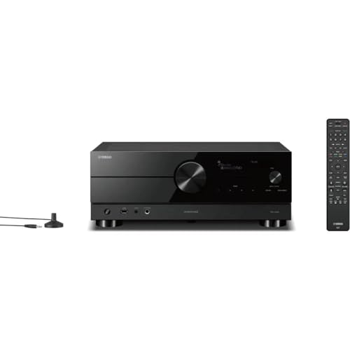 Image of Klipsch Reference Dolby Atmos Home Theater Bundle with R-625FA Floorstanding Speakers, R-52C Center, R-41M Surrounds, R-12SW 12 inch Subwoofer & Yamaha RX-A2AB AV Receiver