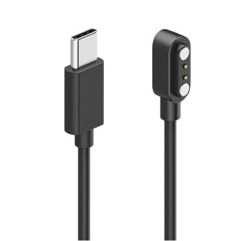 Hama Ladekabel Smartwatches, mit Magnetic Charge, USB-C, 60 cm, Schwarz